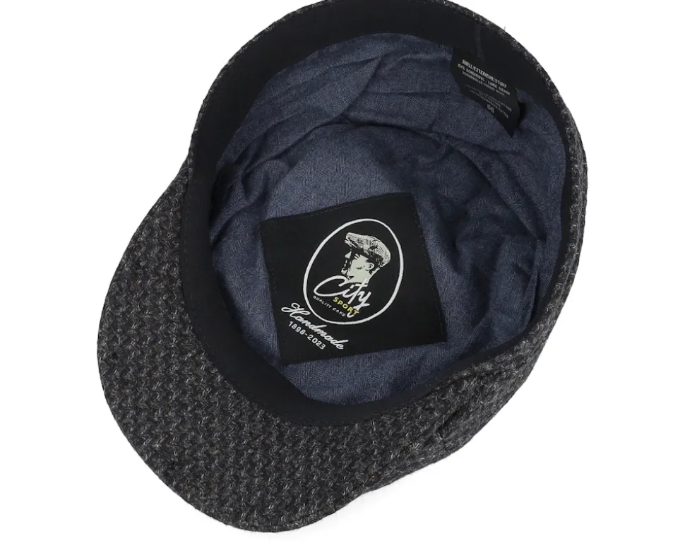 Sixpence Navy Flat Cap - City Sport
