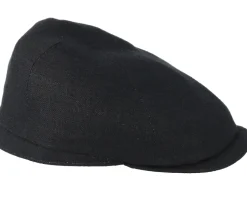Sixpence Stripe Black Flat Cap - City Sport