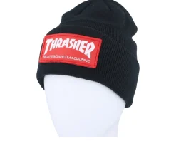 Skate Mag Patch Black Cuff - Thrasher