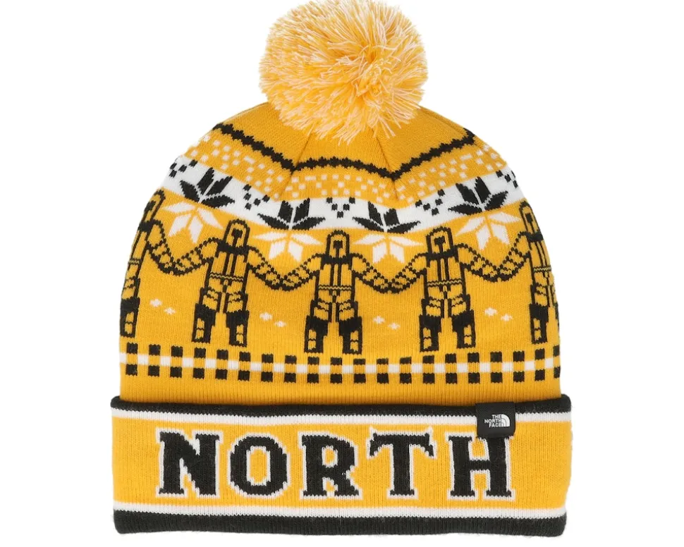 Ski Tuke Yellow Pom - The North Face