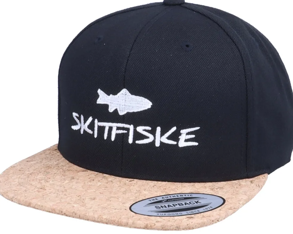 Skitfiske Black/Cork Snapback - Skillfish