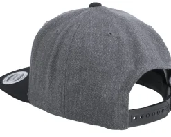 Skitfiske Charcoal/Black Snapback - Skillfish