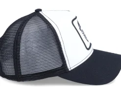 Skull Bandana Gangsta Patch White/Black Trucker - Iconic