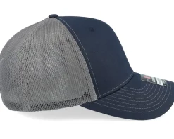 Skull Engraved 112 Split Navy/Charcoal Trucker - Iconic