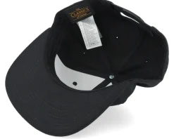 Skull Engraved Axes Black Snapback - Iconic