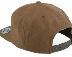 Skull Engraved Classic Tan Snapback - Iconic