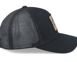 Skull Gold Patch Black Trucker - Iconic