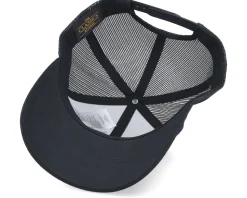 Skull Gold Patch Black Trucker - Iconic