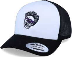 Skull Shade Mohawk Retro Black/White Trucker - Iconic