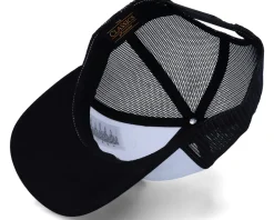 Skull Shade Mohawk Retro Black/White Trucker - Iconic