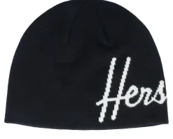 Skullcap Script Black Beanie - Herschel