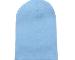 Sky Blue Cuff Blank Beanie - Beechfield