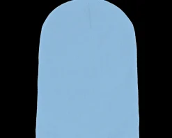 Sky Blue Long Blank Beanie - Beechfield