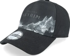 Skyrim Men's Cap Black Adjustable - Difuzed