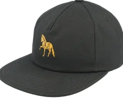 Small Horse Black Snapback - HUF