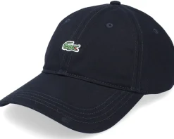 Small Logo Black Dad Cap - Lacoste