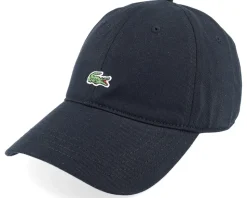 Small Logo Black Dad Cap - Lacoste