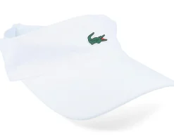 Small Logo White Visor - Lacoste