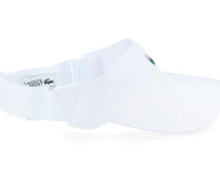 Small Logo White Visor - Lacoste