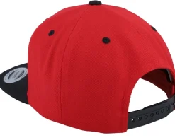 Small Mountain Black/Red/Black Snapback - Wild Spirit
