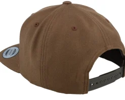 Small Mountain Black/Tan Brown Snapback - Wild Spirit