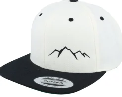 Small Mountain Black/White/Black Snapback - Wild Spirit