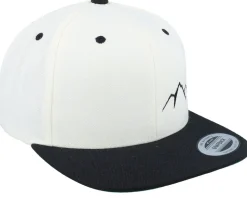 Small Mountain Black/White/Black Snapback - Wild Spirit