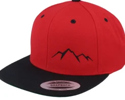 Small Mountain Black/White/Black Snapback - Wild Spirit
