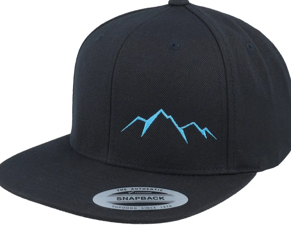 Small Mountain Blue/Black Snapback - Wild Spirit