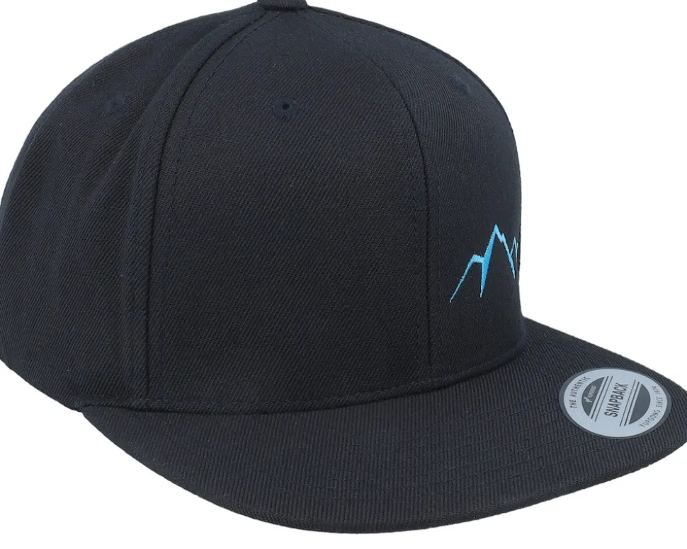 Small Mountain Blue/Black Snapback - Wild Spirit