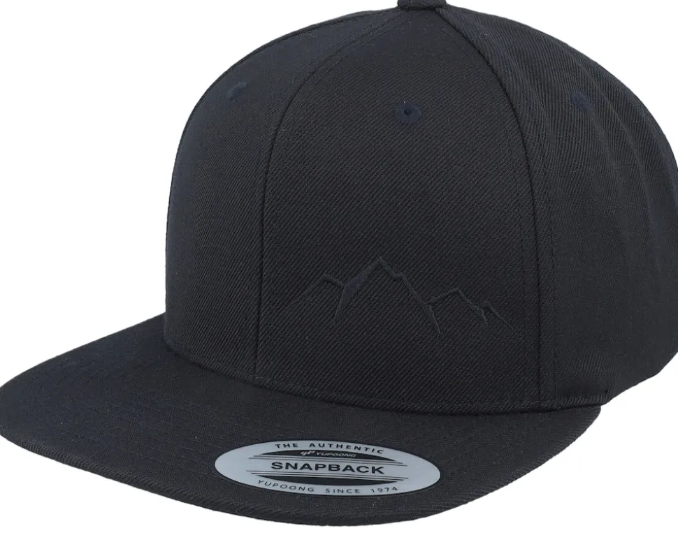 Small Mountain Blue/Black Snapback - Wild Spirit