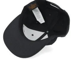 Small Mountain Brown Patch Black Snapback - Wild Spirit