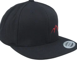 Small Mountain Red/Black Snapback - Wild Spirit