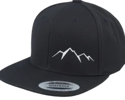Small Mountain White/Black Snapback - Wild Spirit