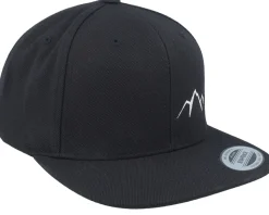 Small Mountain White/Black Snapback - Wild Spirit