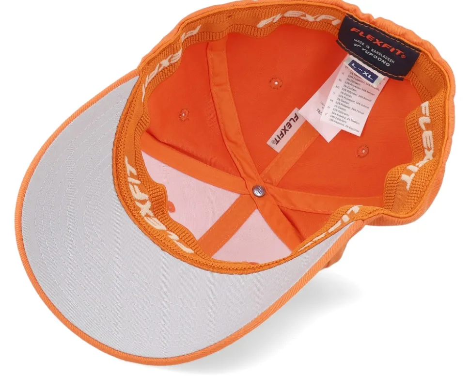 Small Mountain White/Orange Flexfit - Wild Spirit