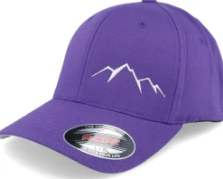 Small Mountain White/Orange Flexfit - Wild Spirit