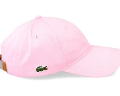 Small Side Logo Lotus Pink Dad Cap - Lacoste