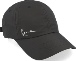 Small Signature Ripstop Cap Black Dad Cap - Karl Kani