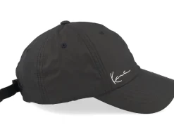 Small Signature Ripstop Cap Black Dad Cap - Karl Kani