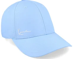 Small Signature Twill Cap Light Blue Adjustable - Karl Kani