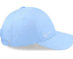 Small Signature Twill Cap Light Blue Adjustable - Karl Kani