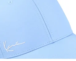 Small Signature Twill Cap Light Blue Adjustable - Karl Kani