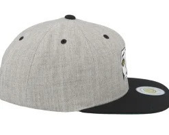 Smile Eyes Heather Grey/Black Snapback - Lucid Smile