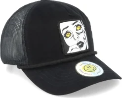 Smile Eyes Patch Bachelor Black/Mouse Trucker - Lucid Smile
