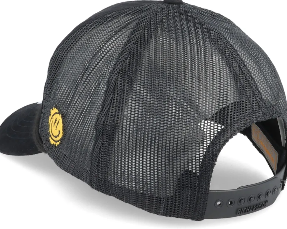 Smile Eyes Patch Bachelor Black/Mouse Trucker - Lucid Smile