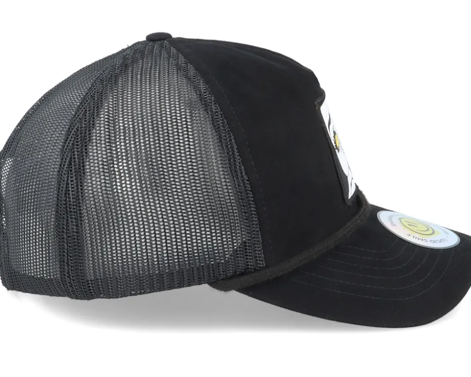 Smile Eyes Patch Bachelor Black/Mouse Trucker - Lucid Smile