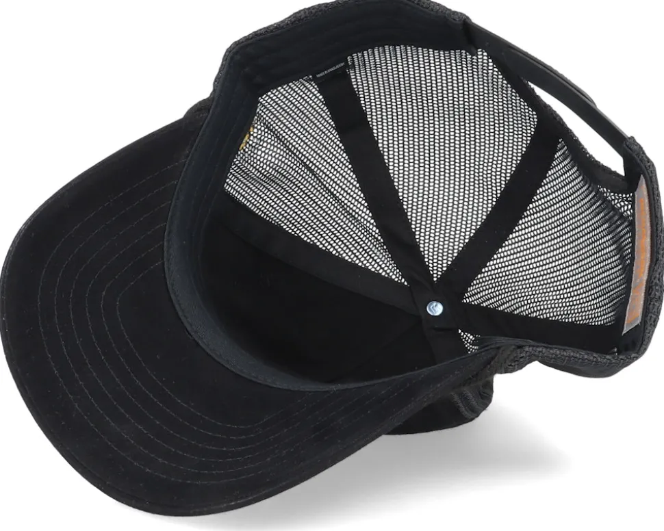 Smile Eyes Patch Bachelor Black/Mouse Trucker - Lucid Smile