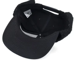 Småland Canvas Flatbrim Black Earflap - Wild Spirit