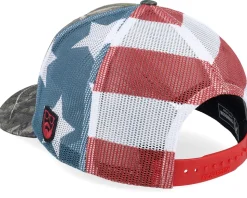 Smoke Bbq Logo Blk 112pm Mossy Oak/Stars & Stripes - Bearded Man